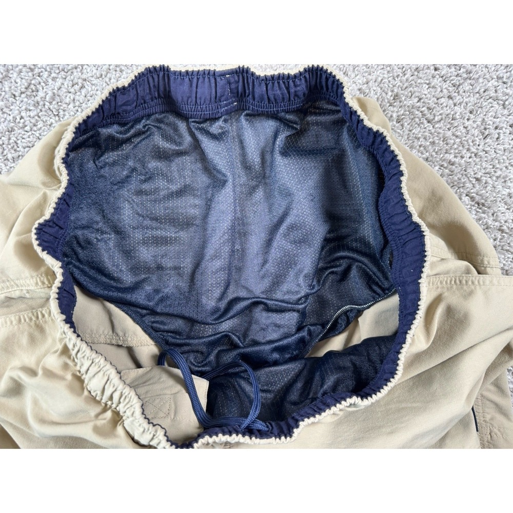 LL Bean Mens Mesh Lined Swim Shorts Beige Outdoors XL Read - Picture 5 of 10
